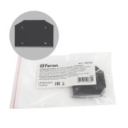 FERON Заглушка для профиля Feron S26 (2 заглушки + 8 саморезов)