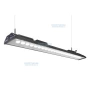 Светильник Сапфир 100W-10000Lm КСС Г с Тросовым креплением - 811