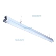 Светильник Слимлайт Линейный 30W-3800Lm 6000-6500К Опал IP65 с БАП (vsesv) на 1 час