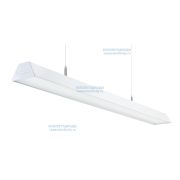 Светильник Трейд 76W-8600Lm 6000-6500К Микропризма IP40 с БАП (aax.tech) на 3 часа