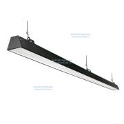 Светильник Ритейл 76W-7300Lm 6000-6500К Опал IP40 с БАП (vsesv) на 1 час Черный