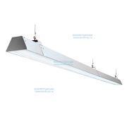Светильник Ритейл 40W-4500Lm 4000-4500К Микропризма IP40 с БАП (vsesv) на 1 час