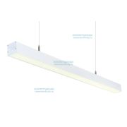Светильник Слимфлеш Линейный 75W-5500Lm 4000-4500К Опал IP40 с БАП (vsesv) на 1 час