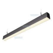 Линейный светильник КРИСТАЛЛ 30W-3000Lm, 4000-4500K, Микропризма, IP44 с БАП (aax.tech) на 3 часа (Класс 1)