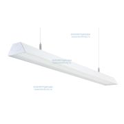 Светильник Трейд 58W-6550Lm 4000-4500К Микропризма IP40 с БАП (vsesv) на 3 часа